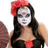 ПМ1583 Маска из ткани "Dia De Los Muertos"